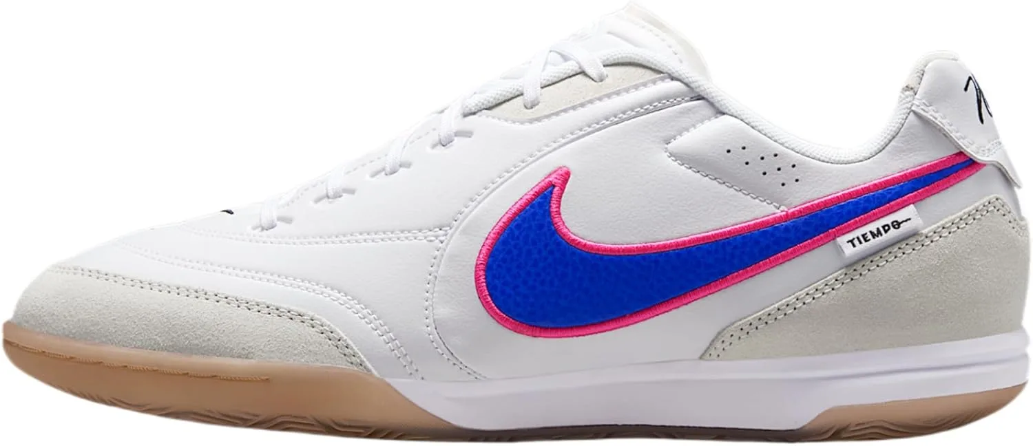 Мужские спортивные кроссовки Nike Tiempo Streetgato, белый/синий/розовый