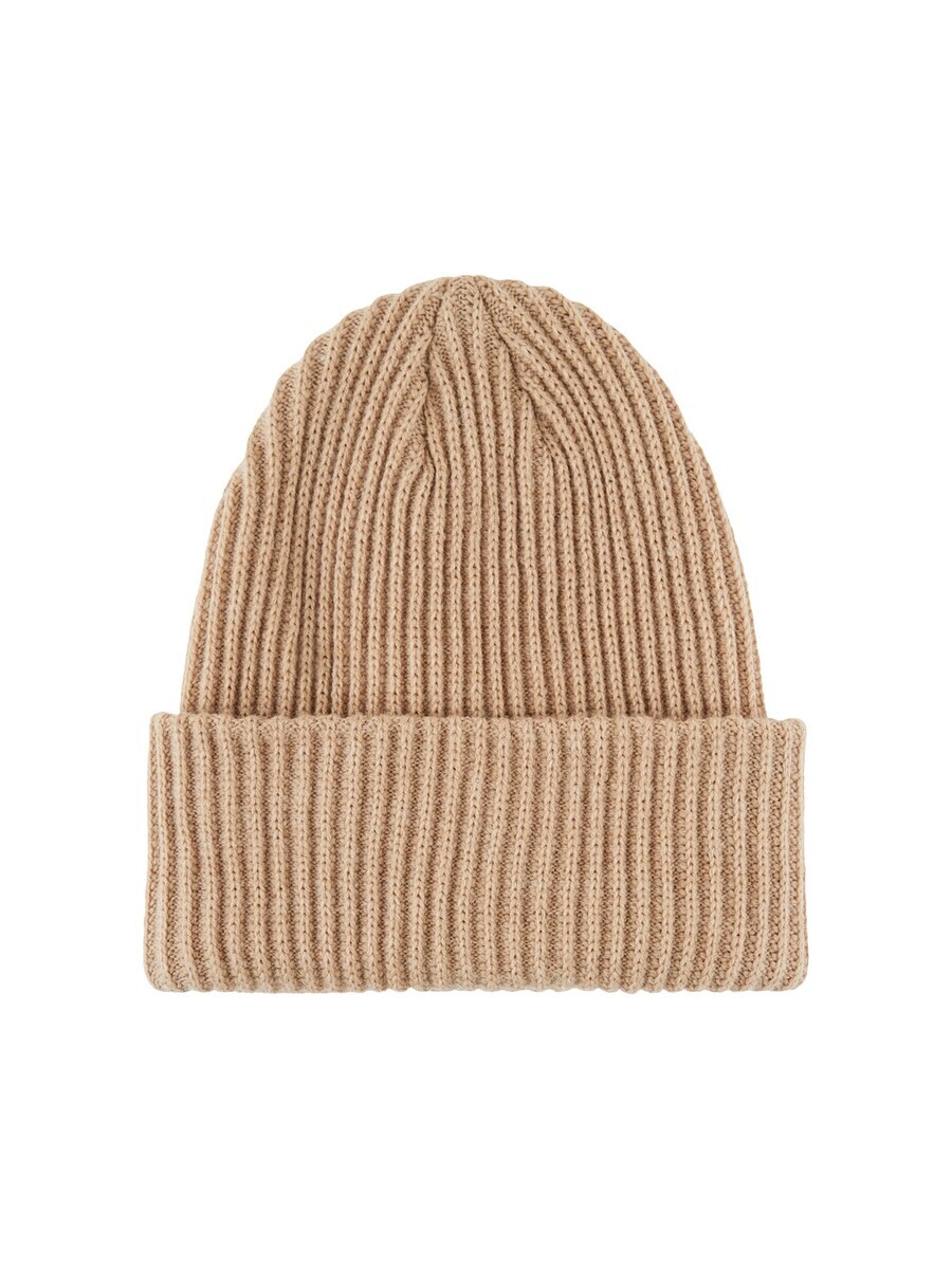 

Шапка PIECES Beanie Hexo, коричневый