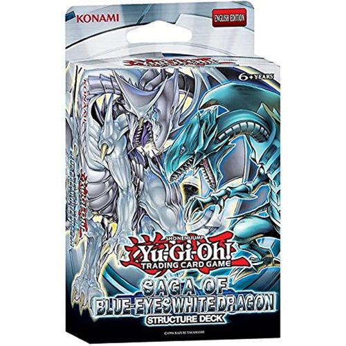 

Карточная игра Yu-Gi-Oh! Saga Of Blue Eyes White Dragon Structure Deck Reprint Unlimited Edition Konami