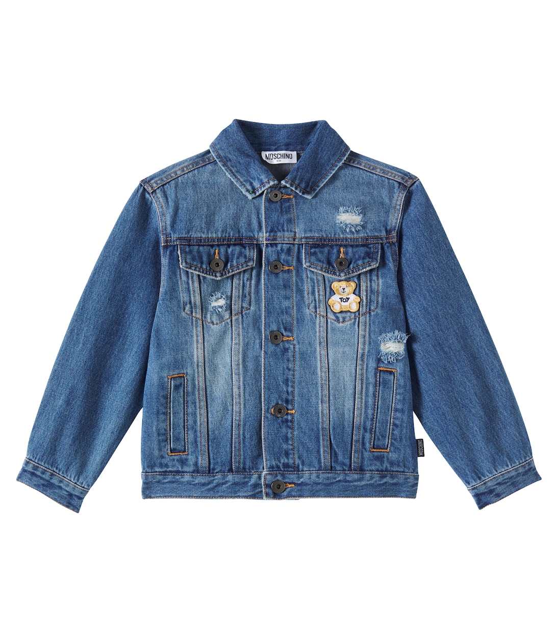 

Джинсовая куртка Moschino Kids, Snorkel Blue
