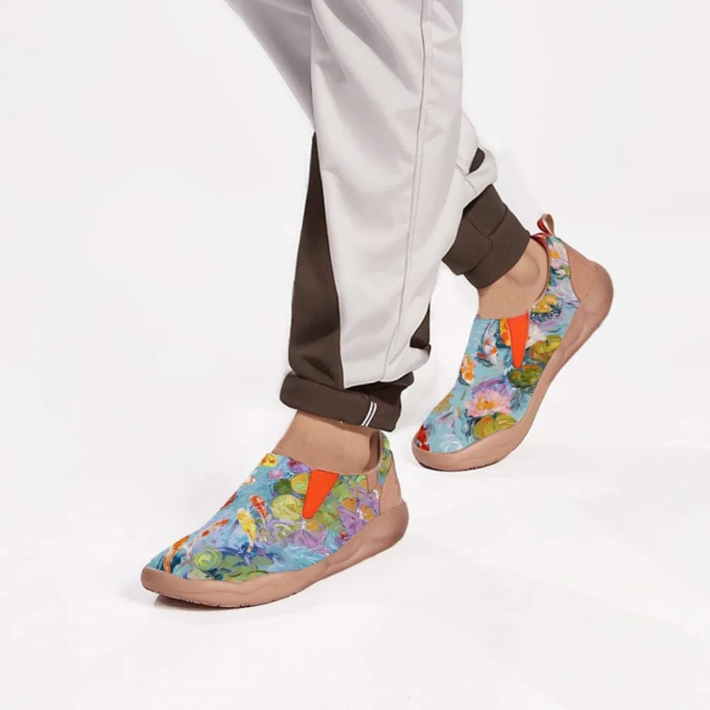 Мокасины мужские повседневные, Slip On, Арт Painted, Мультиколор-01 Solepulse — фото 2