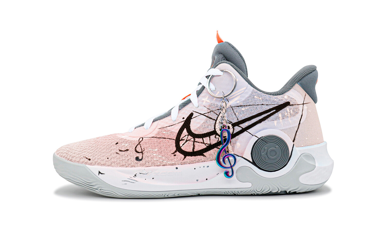 

Баскетбольные кроссовки KD Trey 5 IX Basketball Shoes Unisex Mid-Top Pink Purple Nike