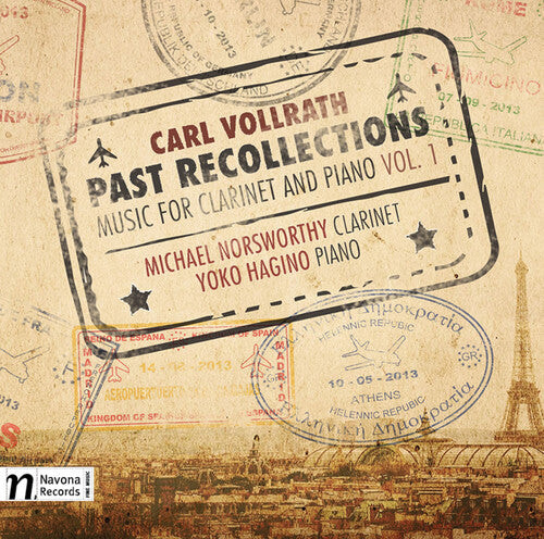 

CD диск Vollrath / Norsworthy / Hagino: Past Recollections
