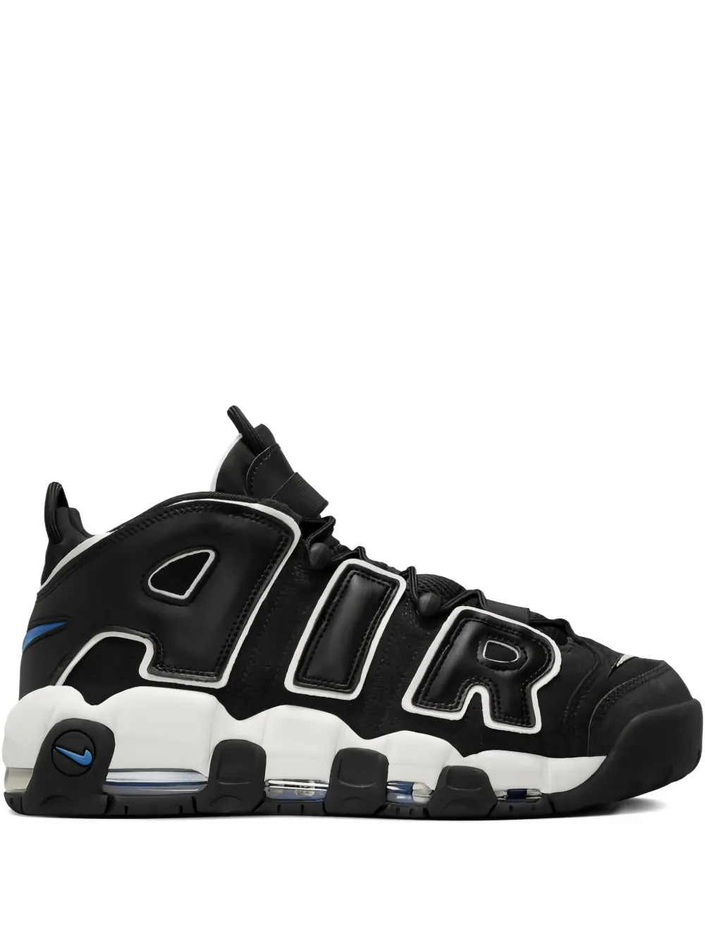 

Кроссовки Air More Uptempo 96 Black/Star Blue Nike, черный