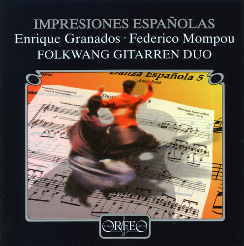 

CD диск Granados / Mompou / Folkwang Guitar Duo: Danzas Espanolas / Impresiones Intimas