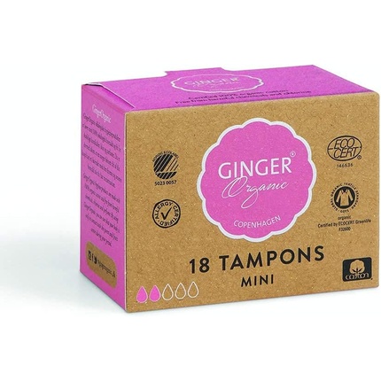 

Тампоны "Имбирь" органические мини 18шт. Ginger Organic