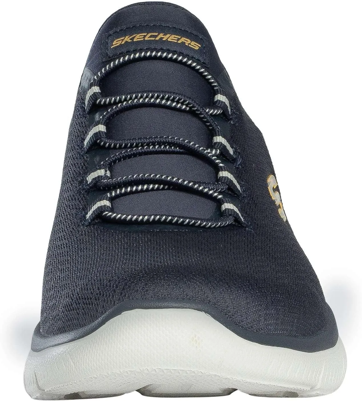Мужские кроссовки Skechers Arch Fit Summits Kynor, синий/желтый — фото 4