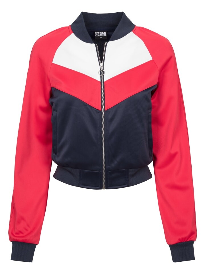 

Куртка для тренировок и бега Urban Classics, цвет navy/fire red/white