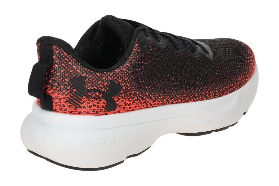 Спортивные кроссовки Under Armour Infinite, черные, оранжевые, мужские, 3027523 — фото 4