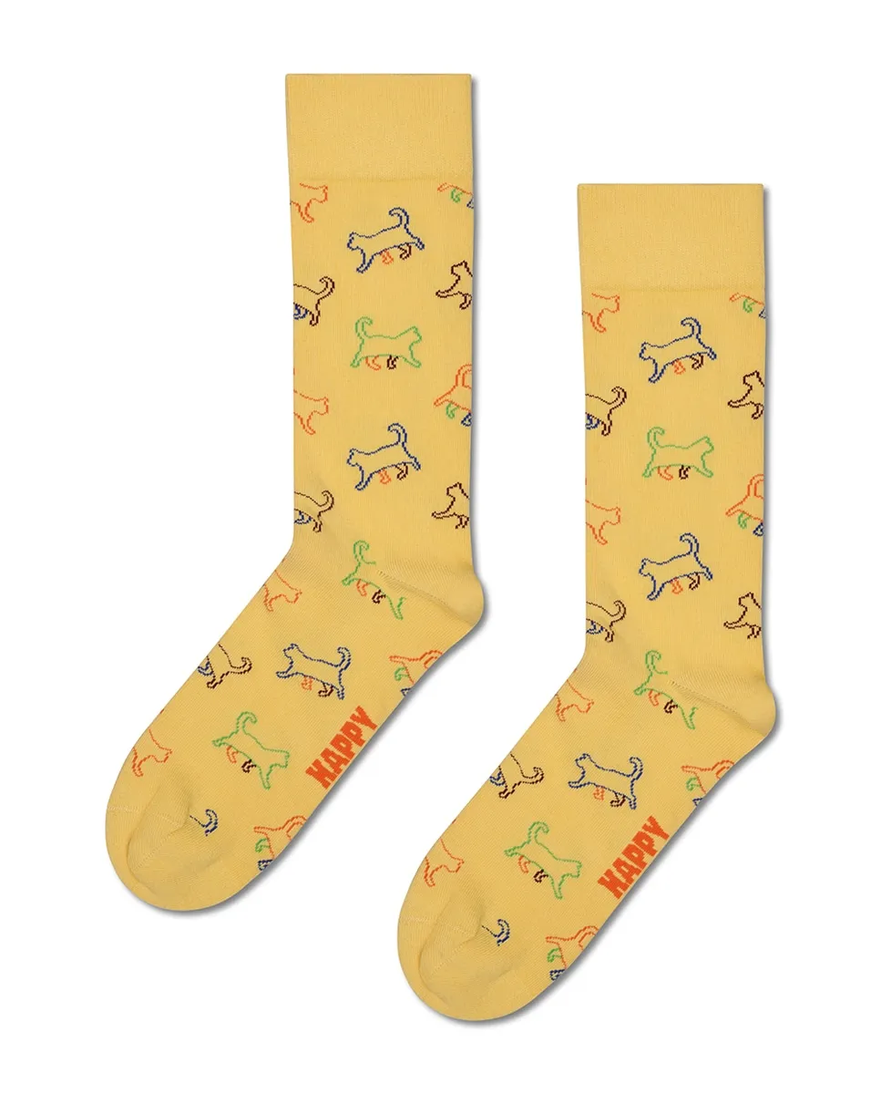 

Органические носки с котятами Happy Socks, желтый