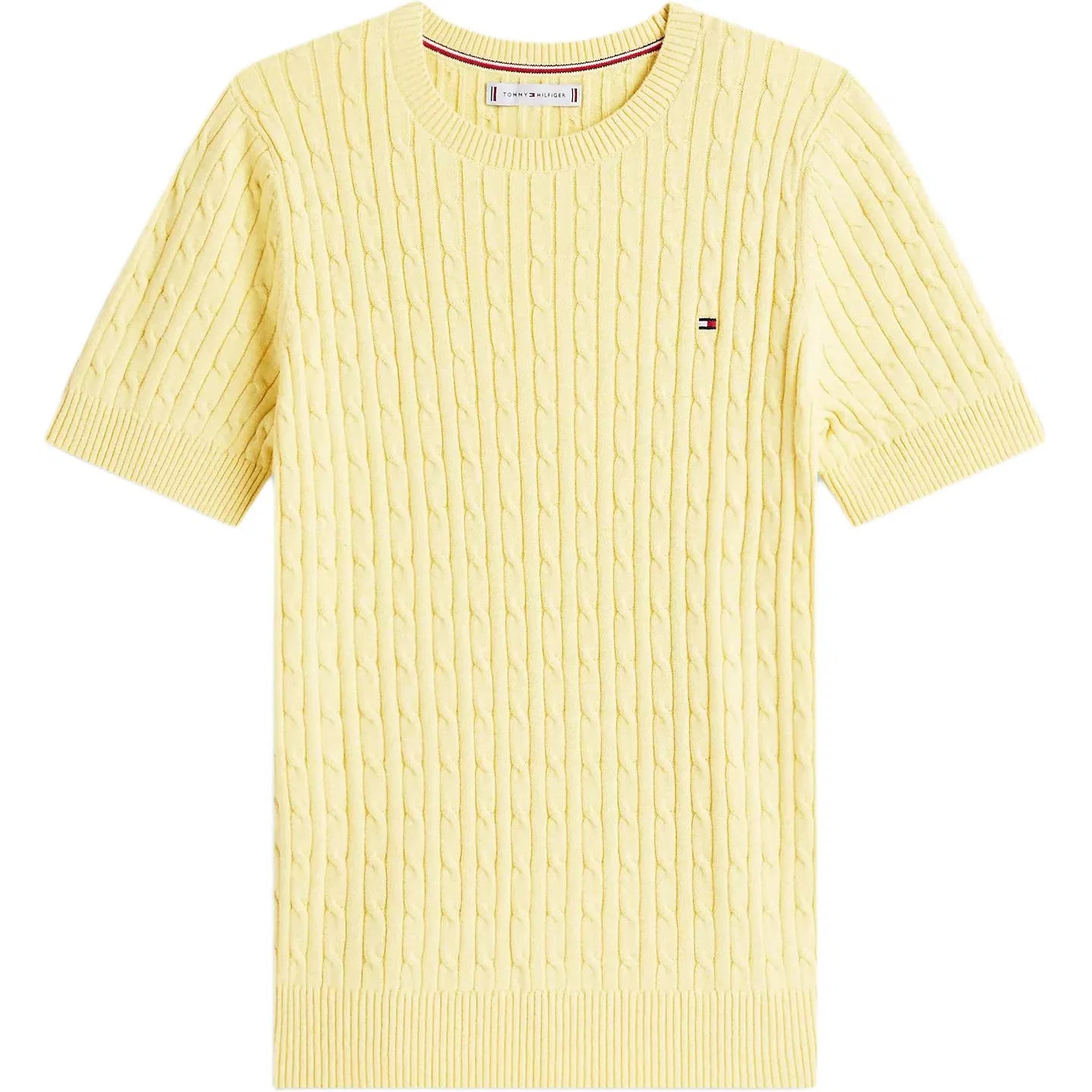 Свитер женский Yellow с круглым вырезом Tommy Hilfiger