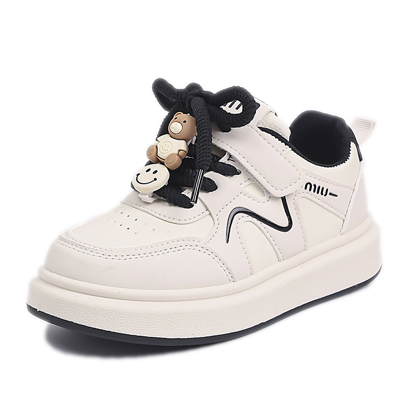 

Устойчивые к скольжению и истиранию низкие детские скейтерские кроссовки KINDDOG, черный