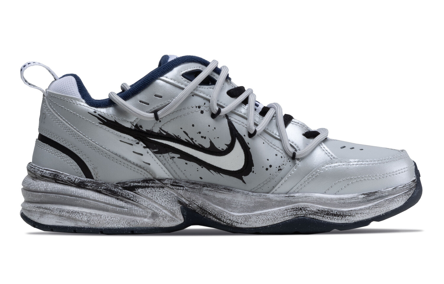 

Массивные кроссовки Nike Air Monarch 4 унисекс, Silver
