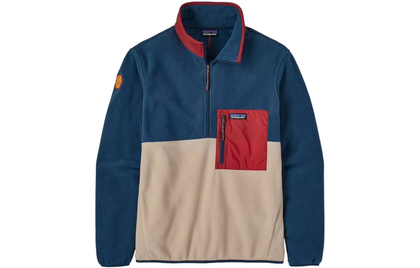 

Толстовка Microdini Fleece мужская Patagonia, коричневый