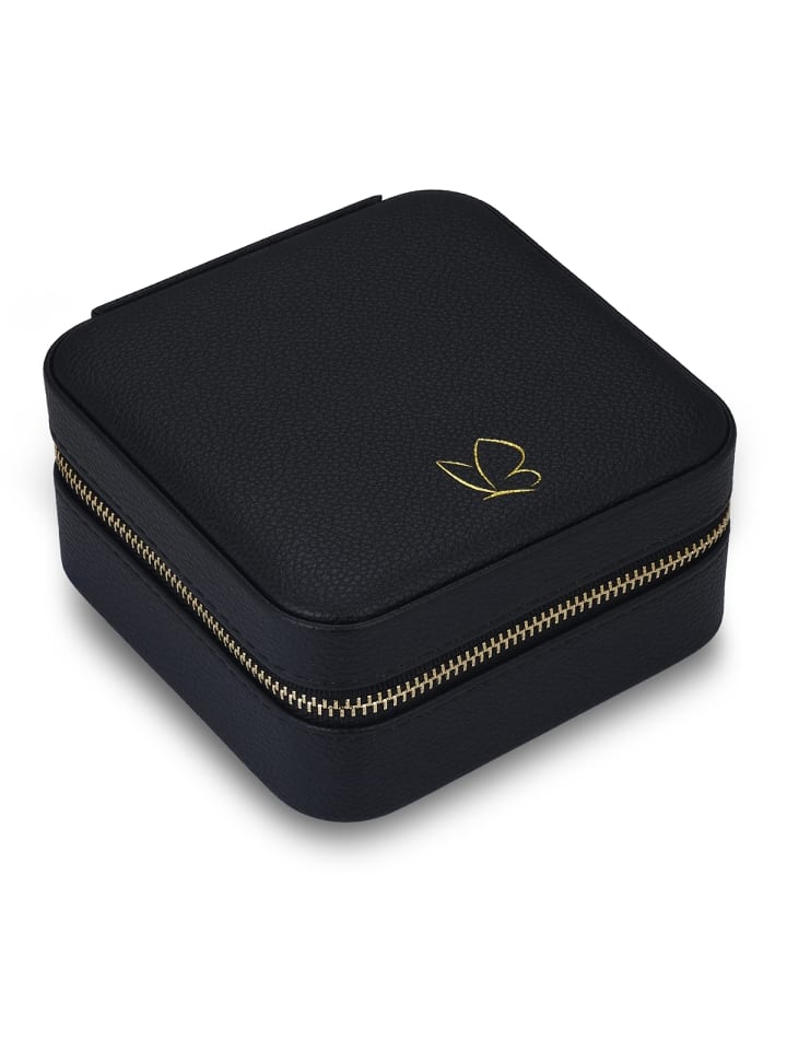 

Glanzstücke München Черная дорожная сумка из искусственной кожи