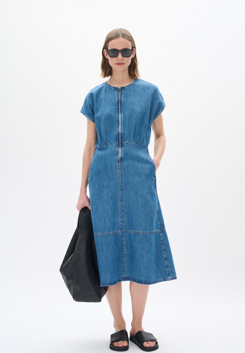 

Джинсовое платье INWEAR DACEYIW DRESS, цвет Medium Blue