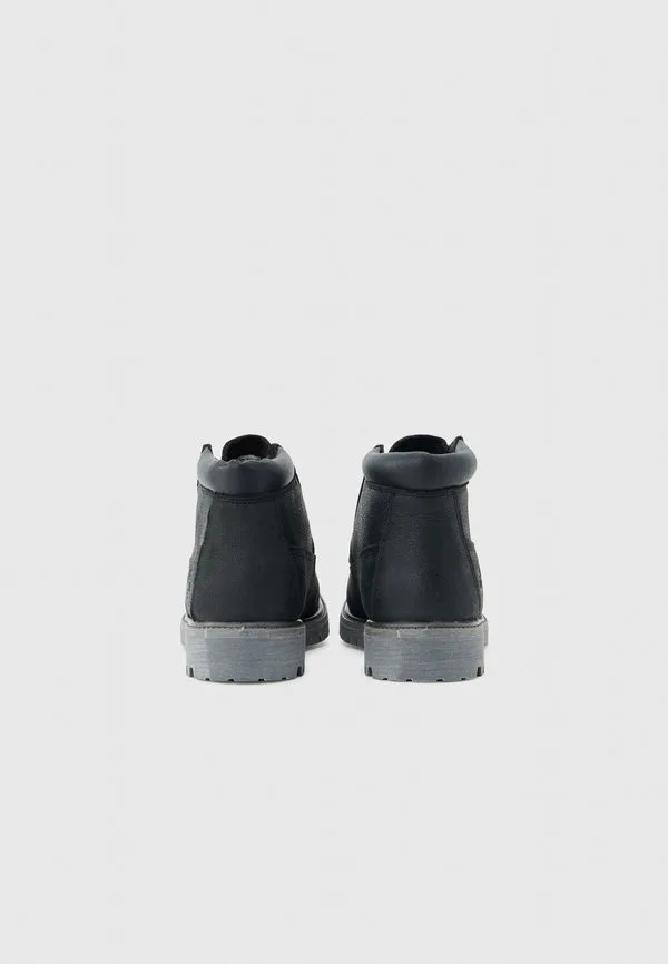 Премиальные ботильоны средней высоты на шнуровке Timberland, Black — фото 3