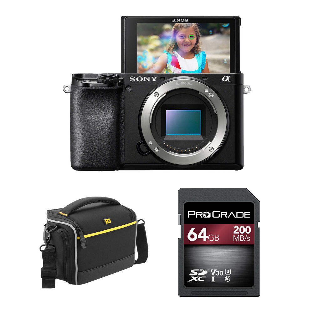 

Беззеркальная камера Sony a6100 Mirrorless Camera with Basic Bundle