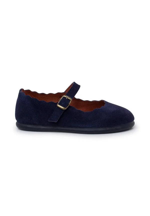 Детские туфли merceditas ondas hebilla Pisamonas, Azul Marino