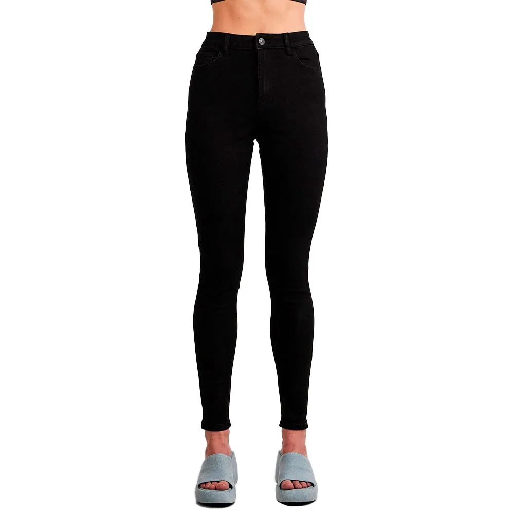 

Джинсы Pieces Dana Skinny Fit Bl102 high waist, черный