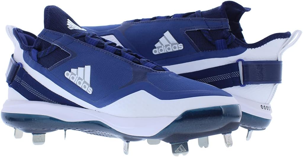 Мужские бейсбольные кроссовки Adidas Icon 7, синий/голубой/небесно-голубой — фото 4