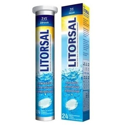 

Zdrovit Litorsal Гидратированные минерализованные энергетические таблетки, 24 шт.