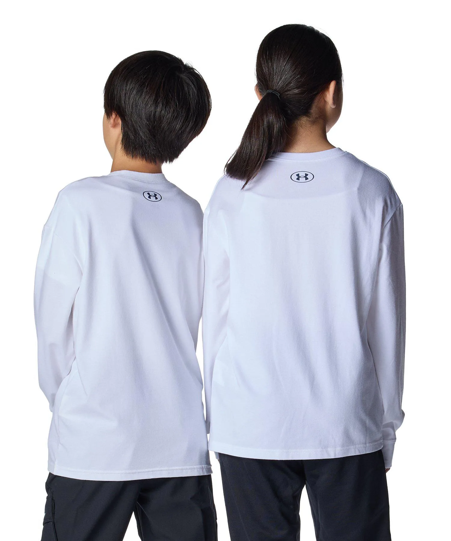 Детская футболка UNDER ARMOUR UA Performance Cotton Varsity Logo — фото 2