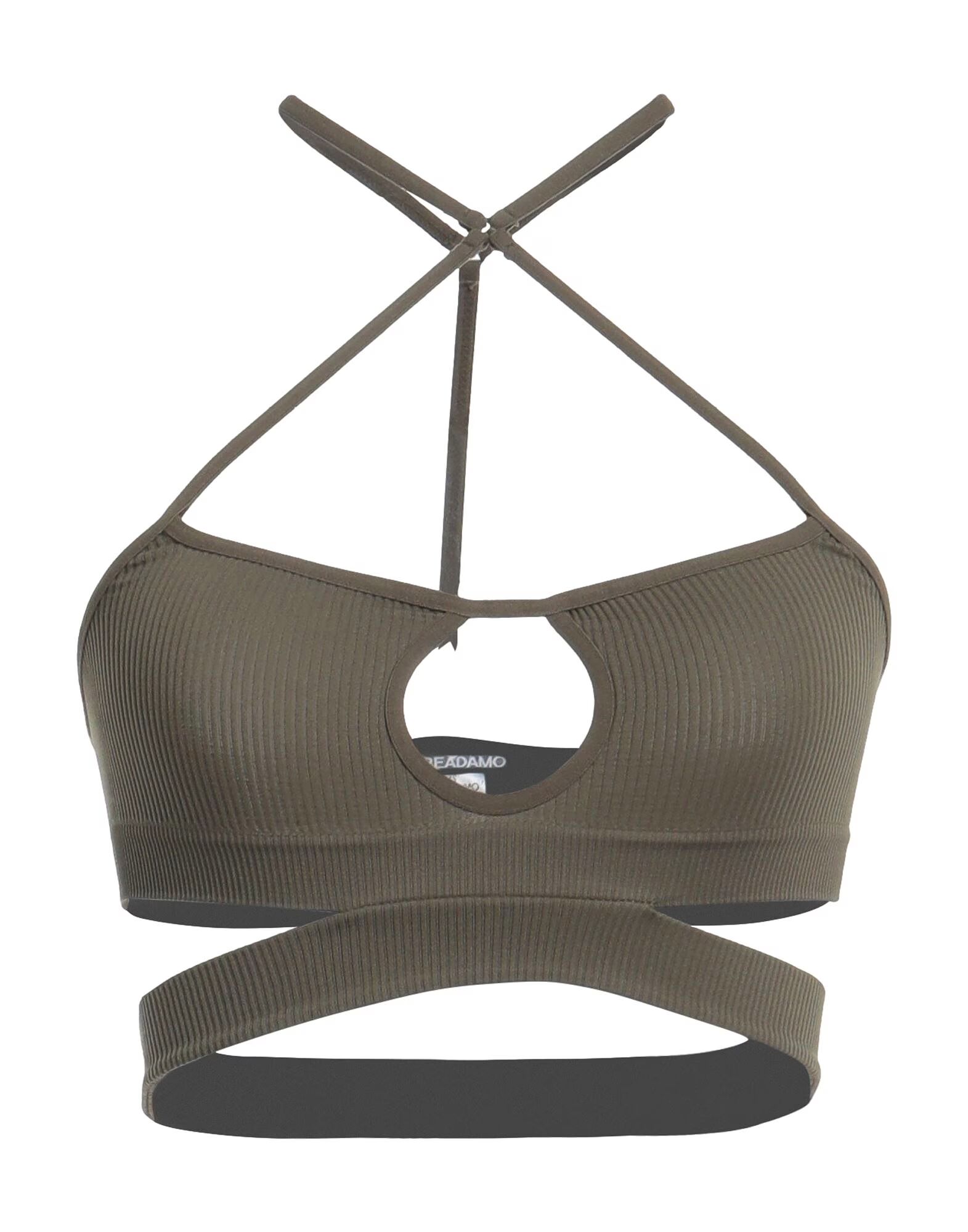 

Кроп-топ Andreādamo, зеленый