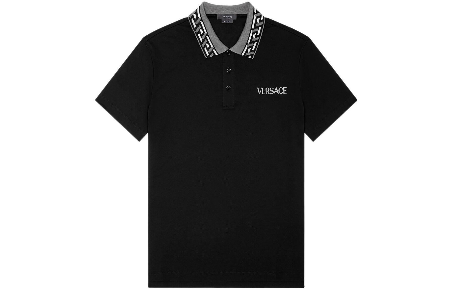 

Рубашка-поло La Greca Accent VERSACE, черный