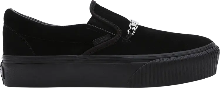 

Кроссовки Karina Rozunko x Slip-On Platform SF 'Black', черный