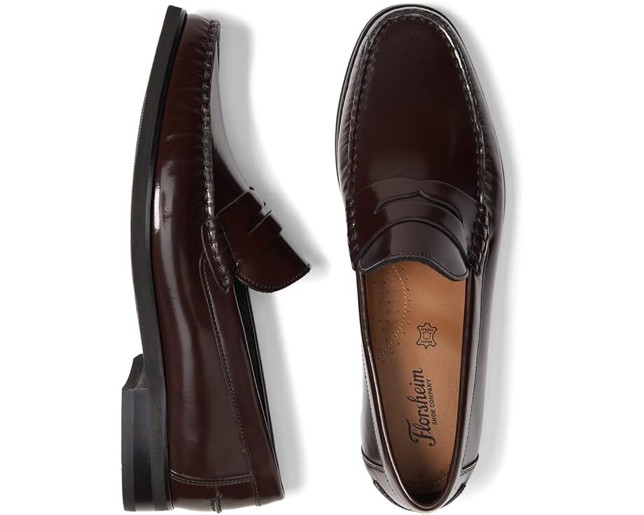 

Лоферы Florsheim Berkley Flex Penny Loafer, бордовый