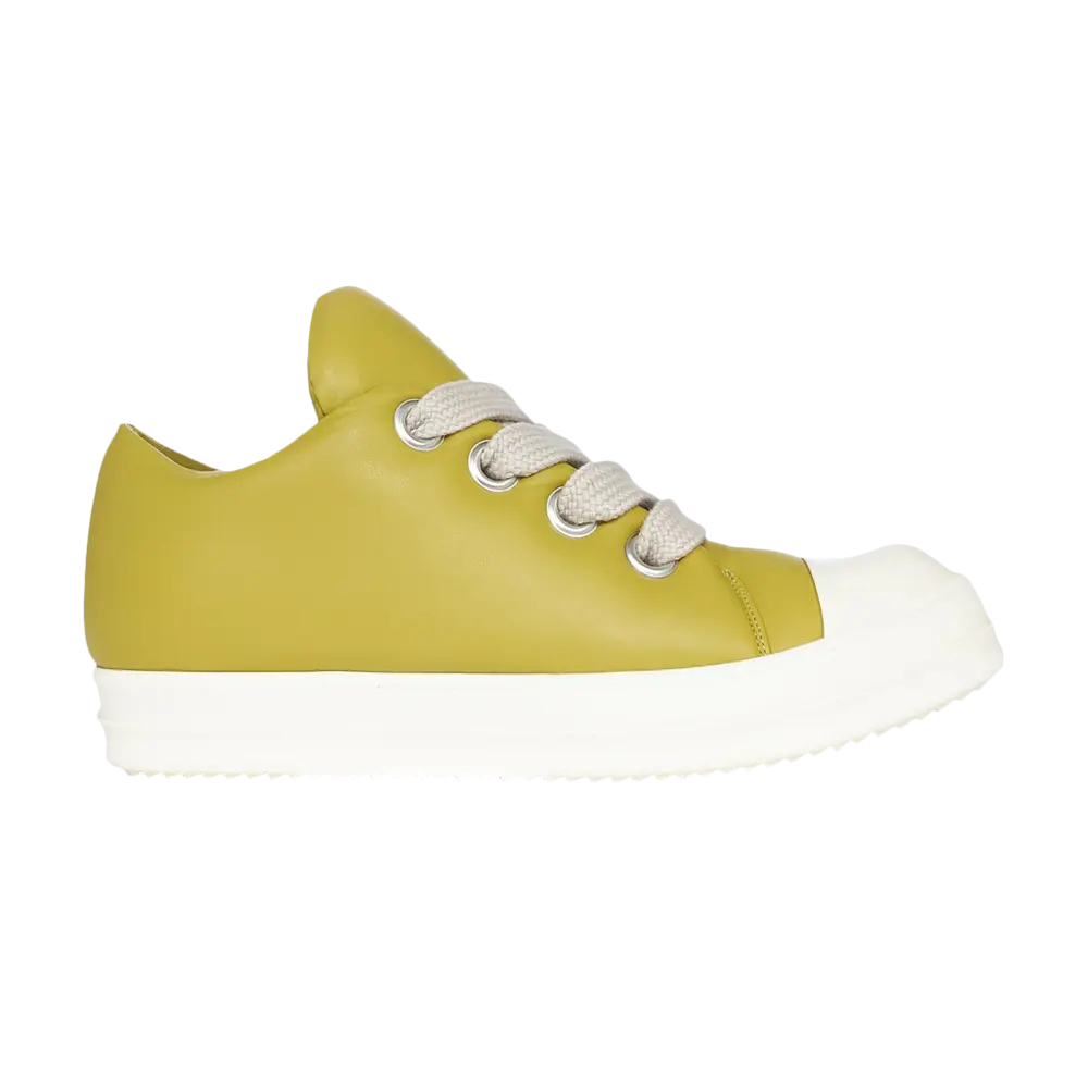 Низкие кроссовки Rick Owens Luxor Jumbo Lace Padded Low, зеленый