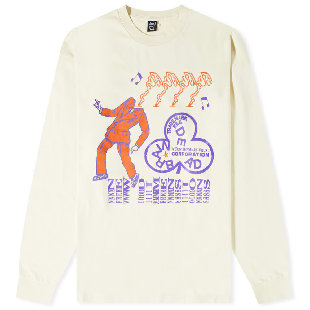 

Футболка с длинным рукавом Brain Dead New Dimensions, серый