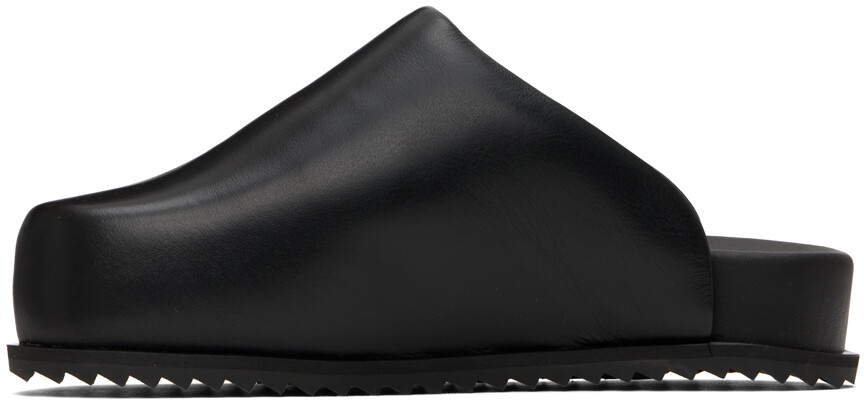 Черные туфли-лоферы Truck Slide Slip-On YUME YUME, Black leather — фото 3