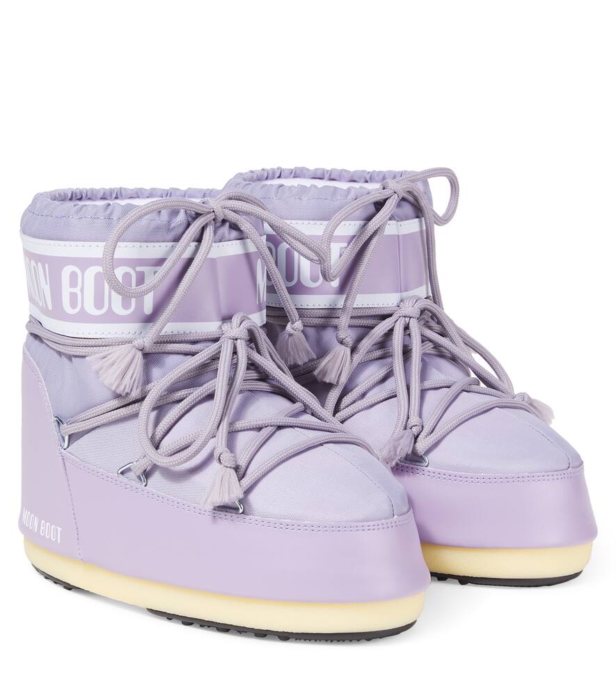 

Низкие зимние ботинки Moon Boot Kids, Lilas