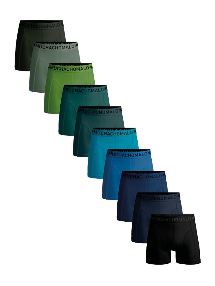 

Трусы боксеры Muchachomalo 10er-Set: Boxershort, цвет Mehrfarbig - für Herren