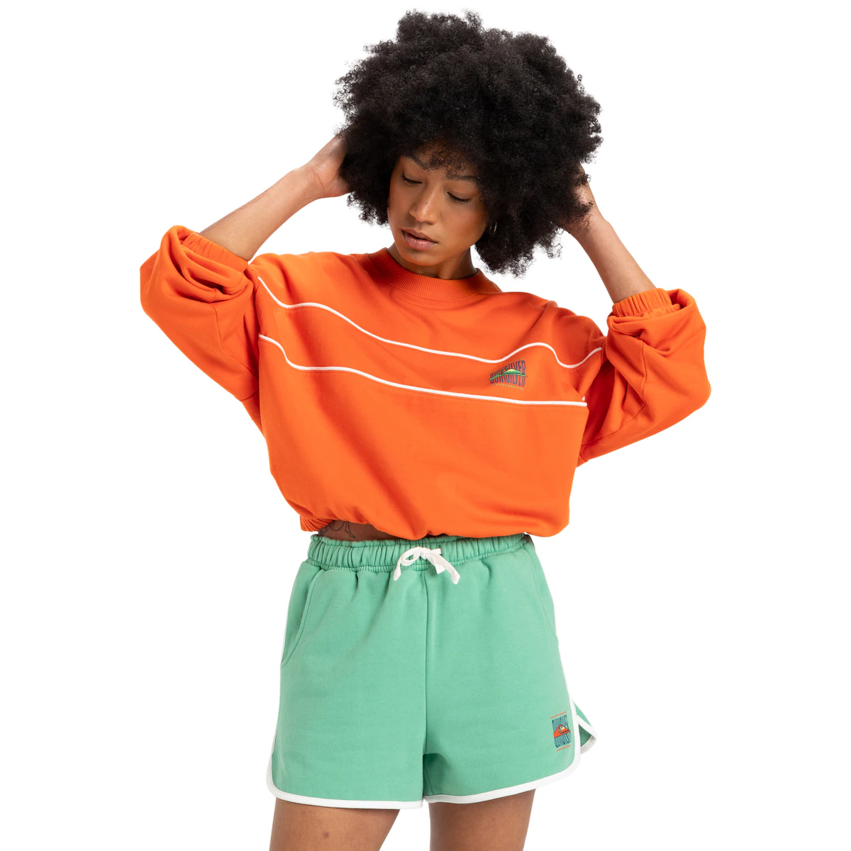 

Женские шорты Quiksilver Scallop, зеленый