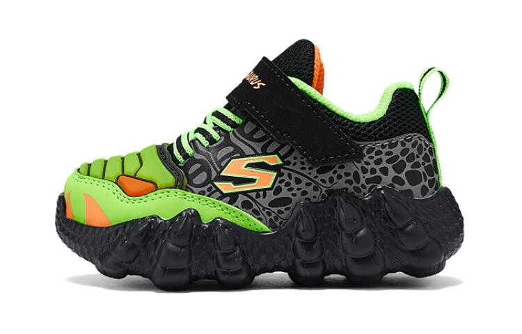 

Кроссовки Skechers Kids Lifestyle Shoes PS Low-top Black/Green, черный/зеленый