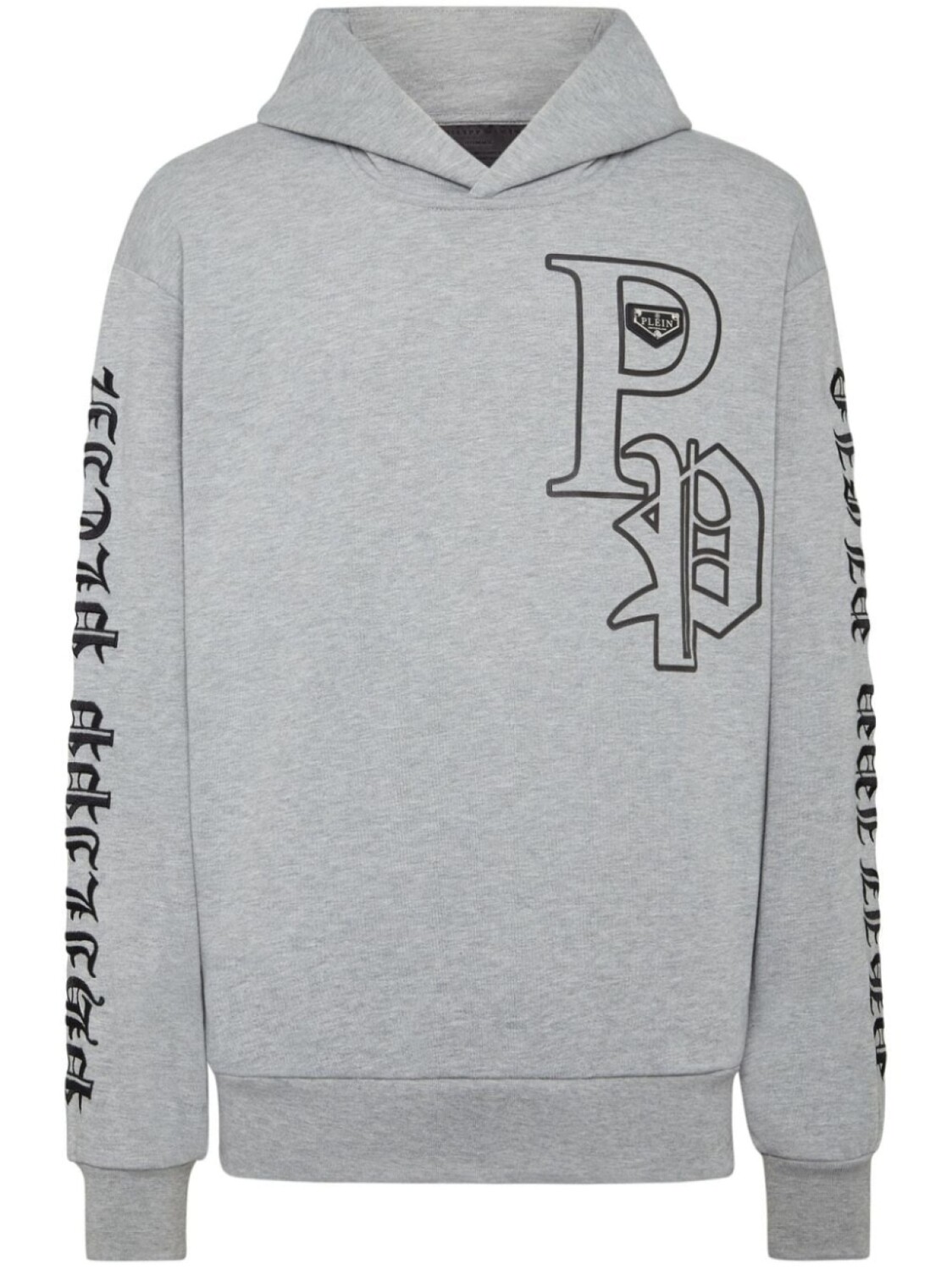 

Толстовка с капюшоном Philipp Plein Gothic Plein, серый