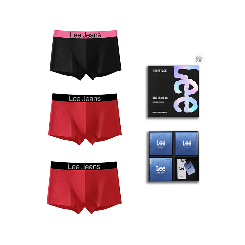 

Мужские трусы-боксеры Lee, красный