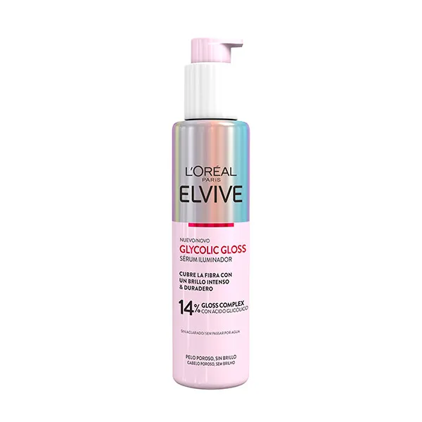 

Ламинирование для блеска волос 5 минут Glycolic Gloss Elvive, 200 ml