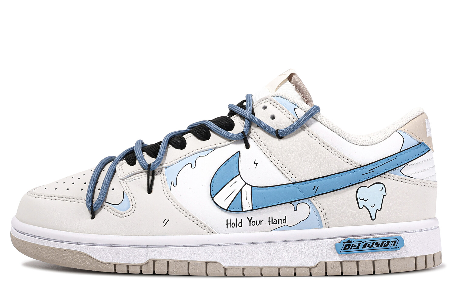

Кроссовки Nike Dunk Skateboard Shoes Men Low-Top Blue White