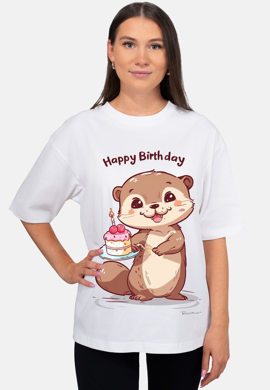 

Футболка Reichstadt OTTERLY BIRTHDAY, Otterly Birthday/White, Белый, Футболка Reichstadt OTTERLY BIRTHDAY, Otterly Birthday/White