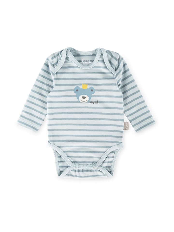 

Sigikid Классический детский боди с длинными рукавами, синий