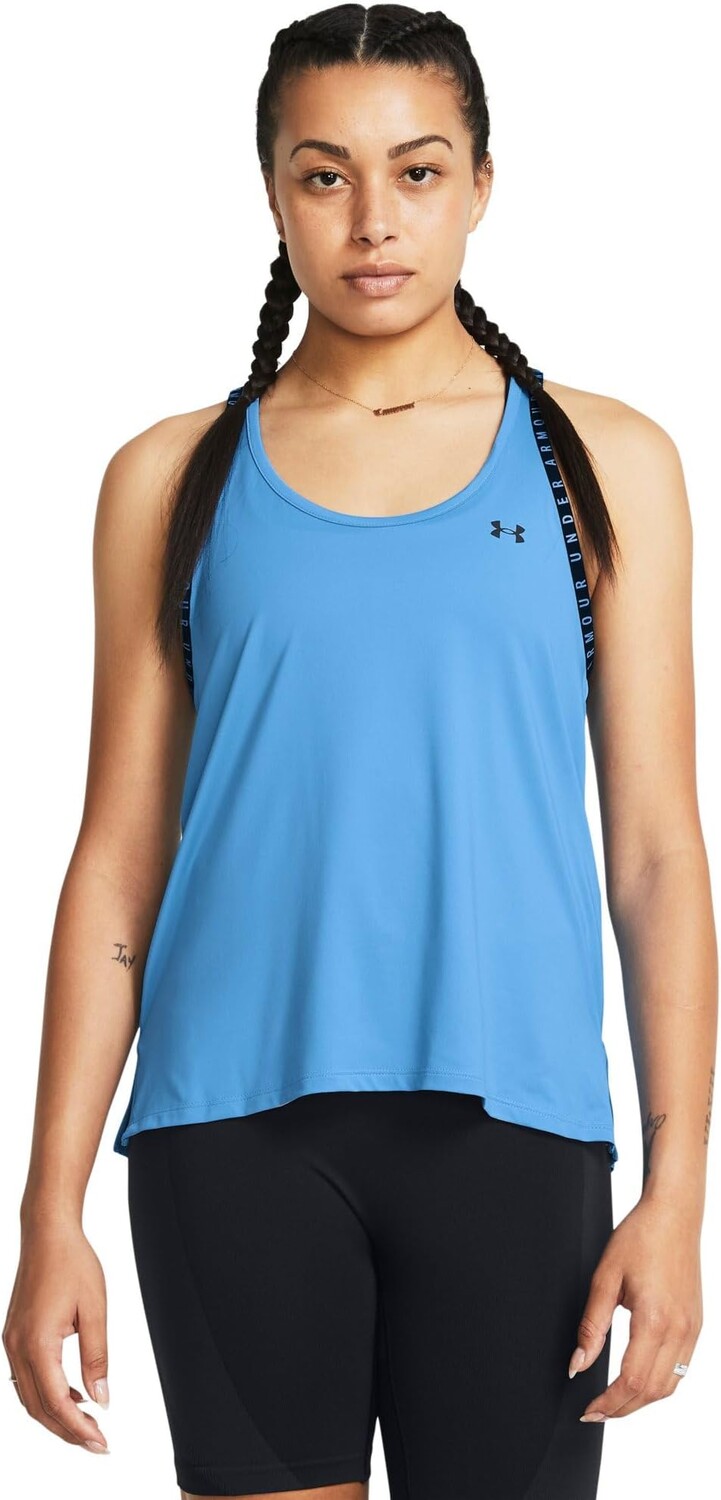 

Топ Under Armour Knockout Tank, цвет Viral Blue/Black