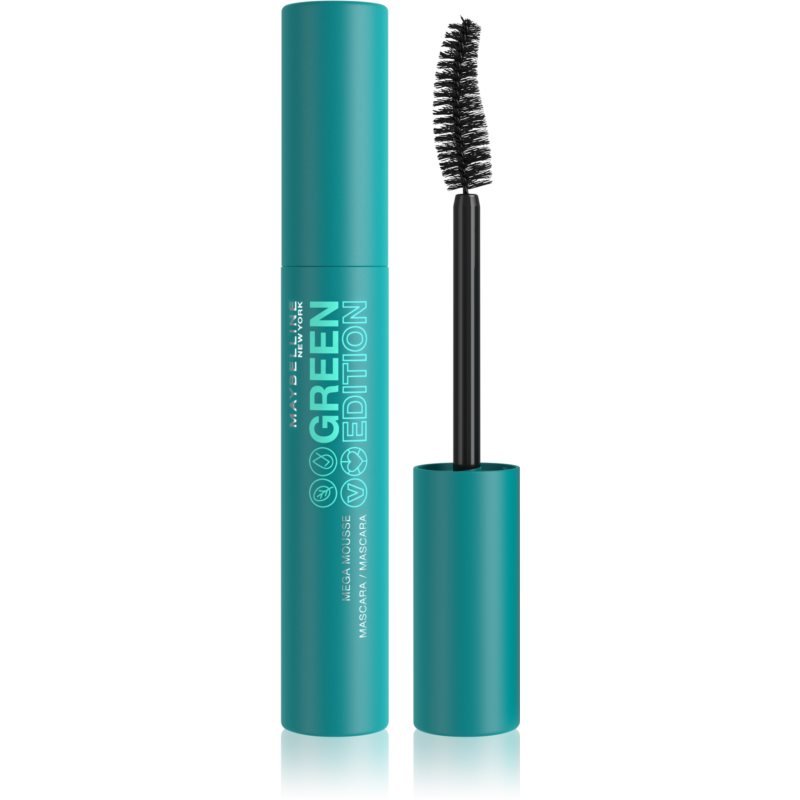 

Тушь Maybelline Green Edition утолщающая тушь Brownish Black 18,6 мл