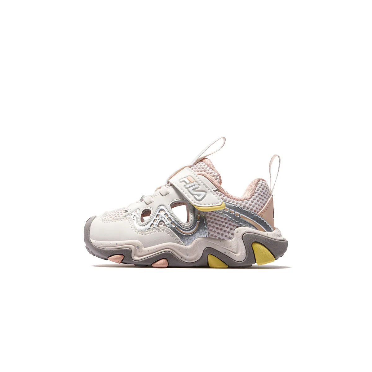 FILA KIDS Детские низкие кроссовки для улицы из синтетической кожи и текстиля, нескользящие и дышащие
