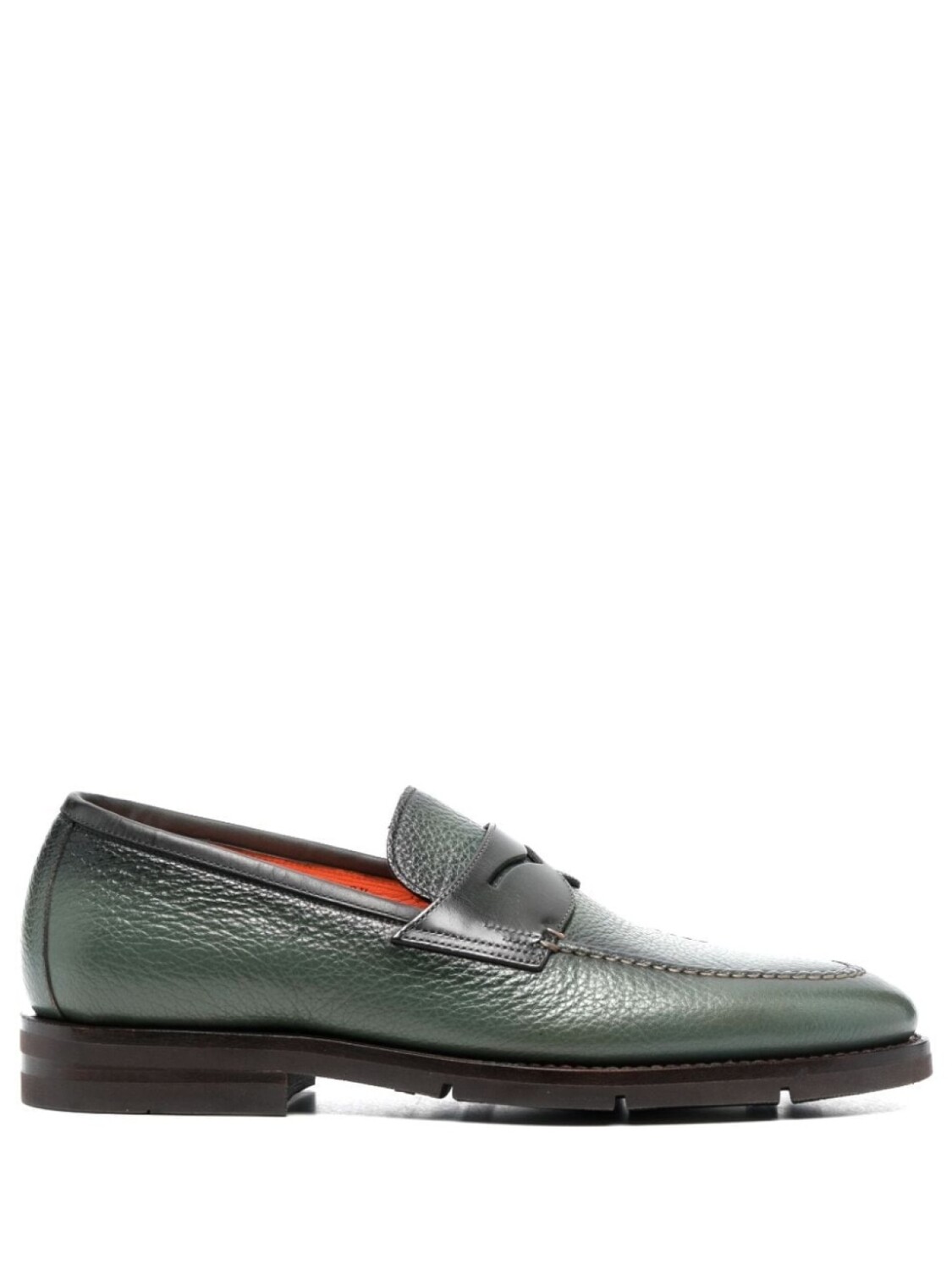 

Santoni пенни-лоферы, зеленый