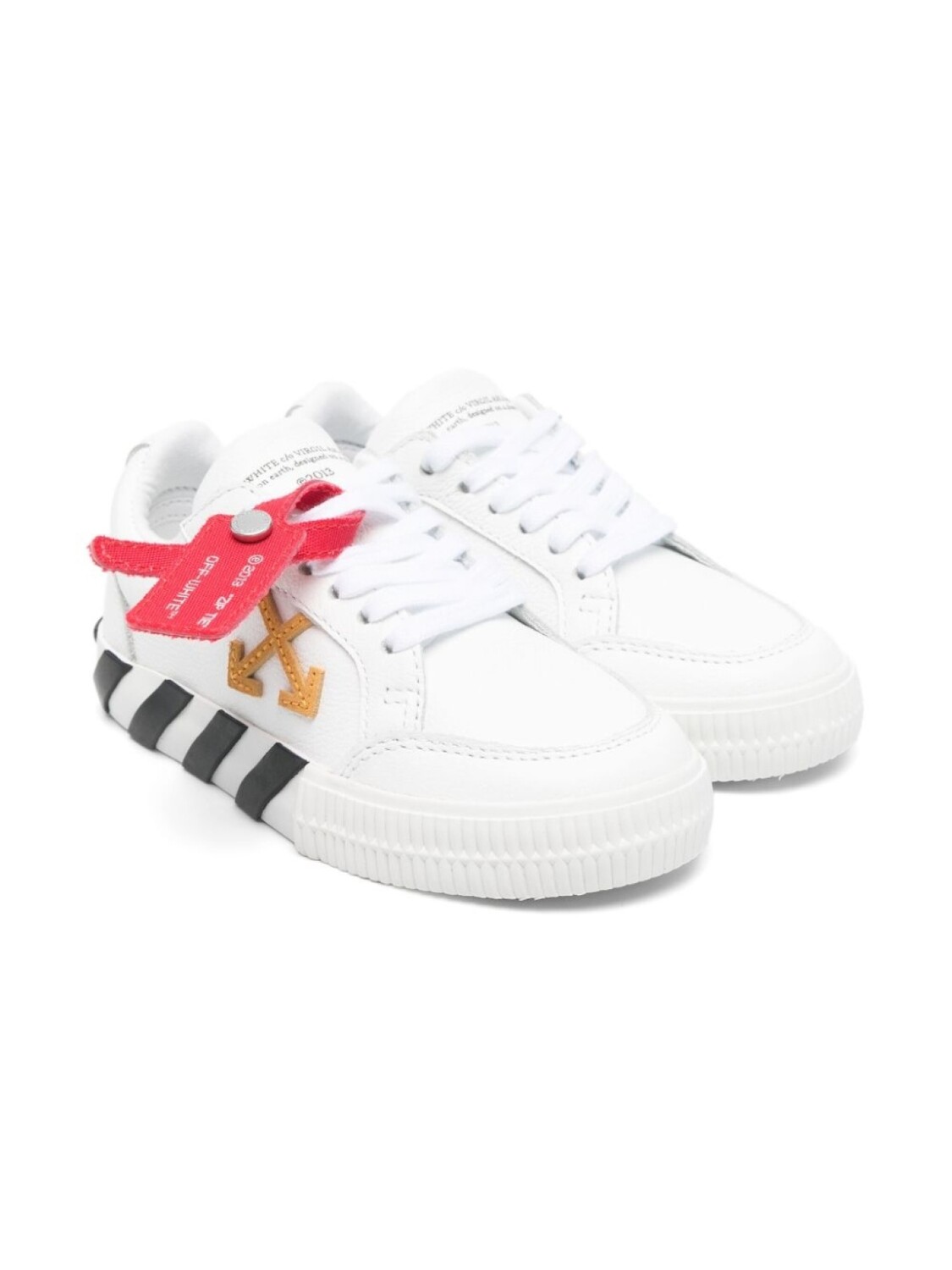 

Off-White Kids кеды на вулканизированной подошве, белый