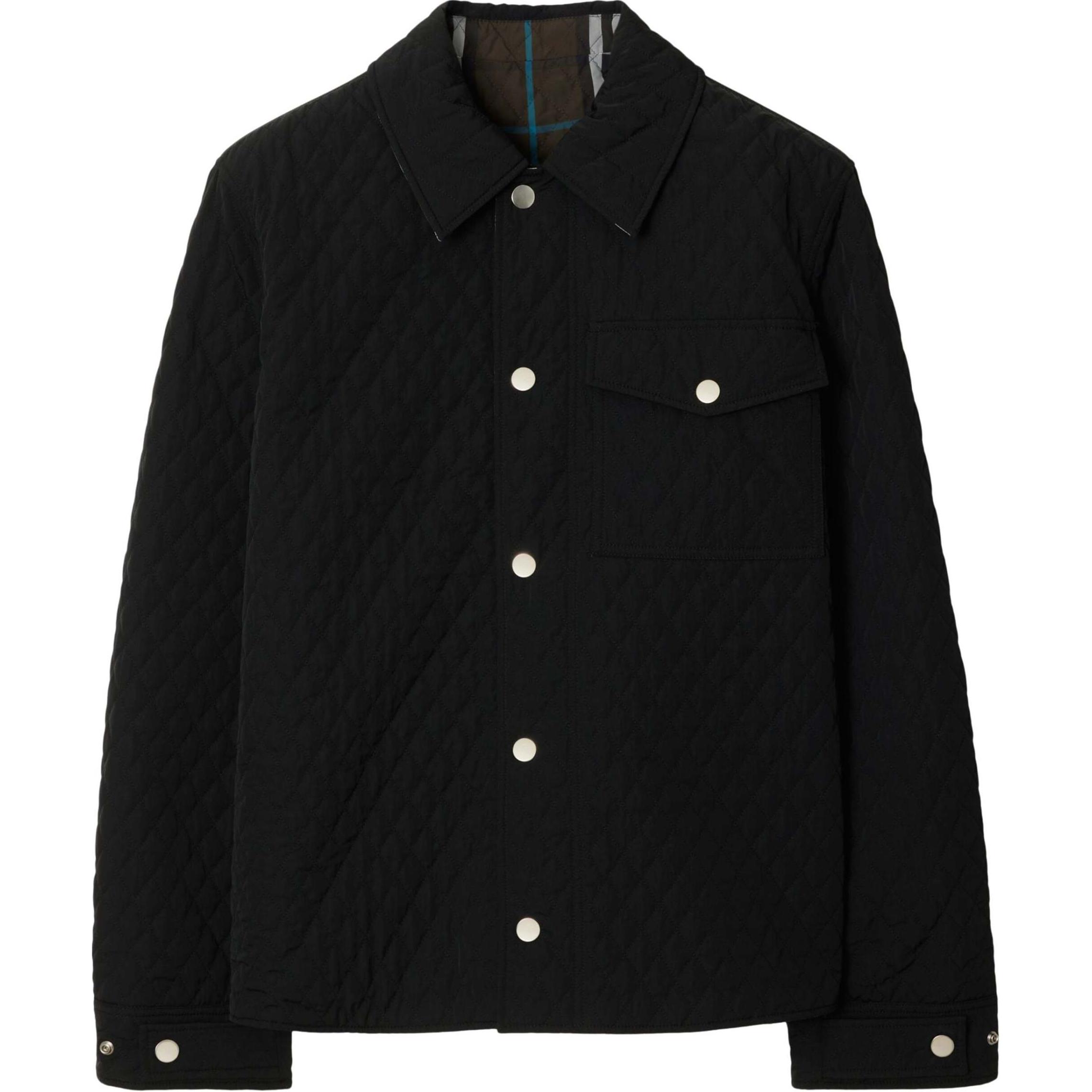 

Burberry Стеганая нейлоновая куртка, Black